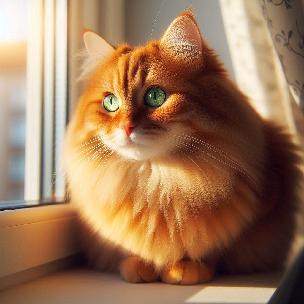 lindo gatito naranja